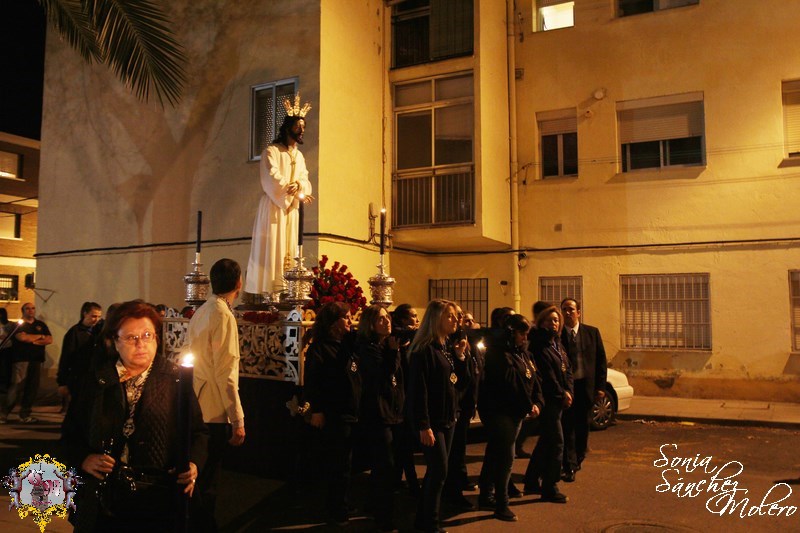 Traslado de Jesús Cautivo a su paso - Viernes de Dolores 2014